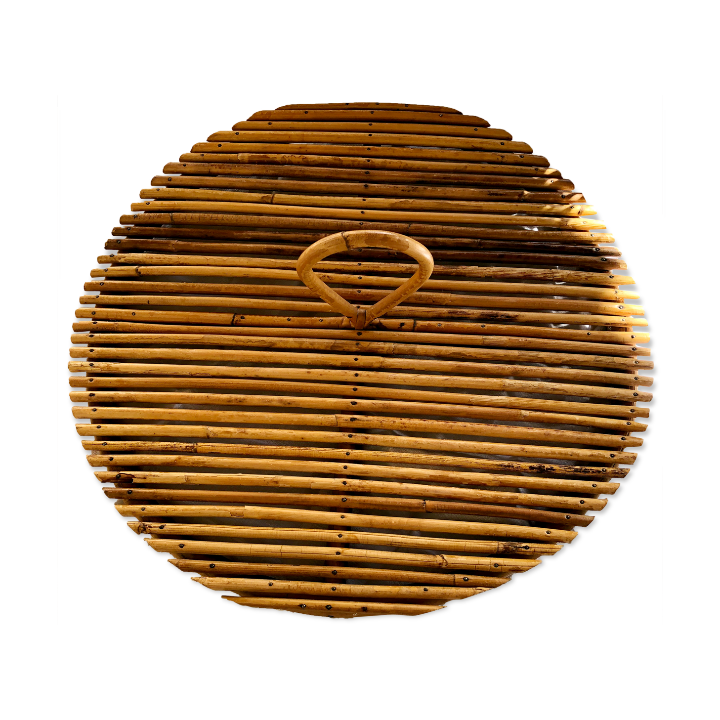 Rattan cheese platter