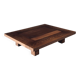 Postmodern Wengé Coffee Table, 1990s