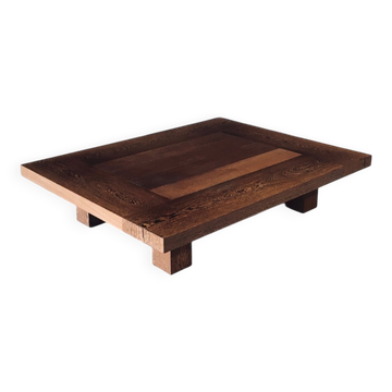 Postmodern Wengé Coffee Table, 1990s