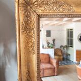 Miroir doré très ancien 53x84cm