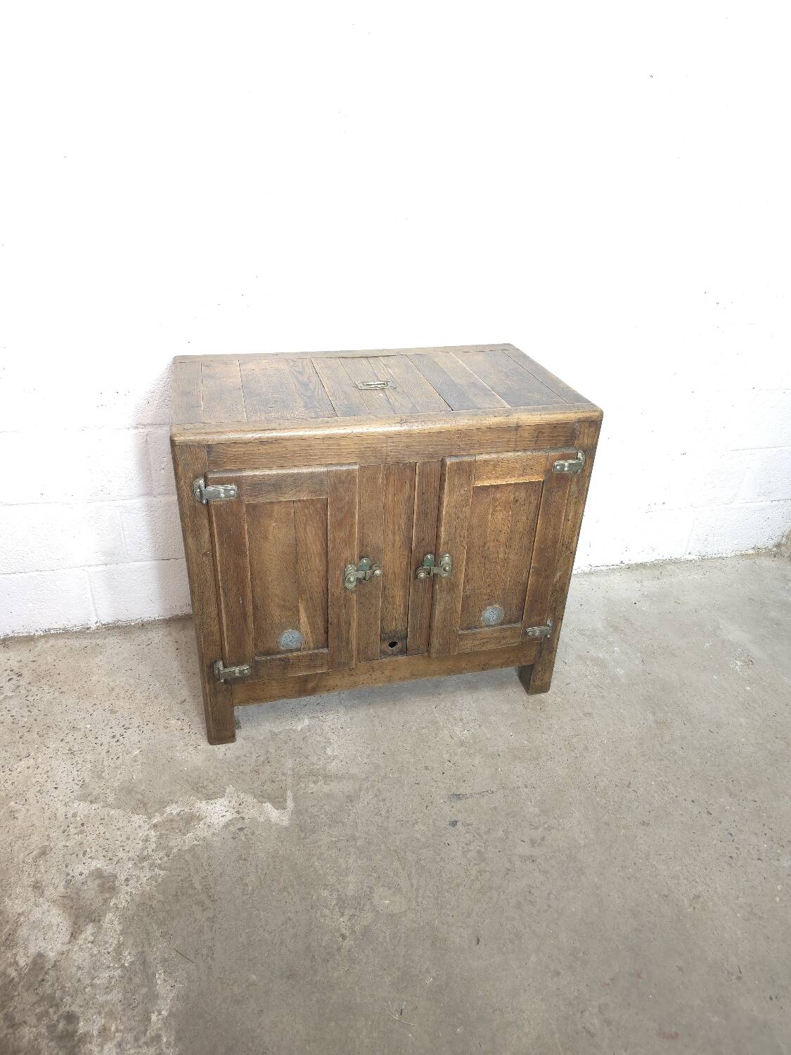 Old icebox cabinet circa 1920