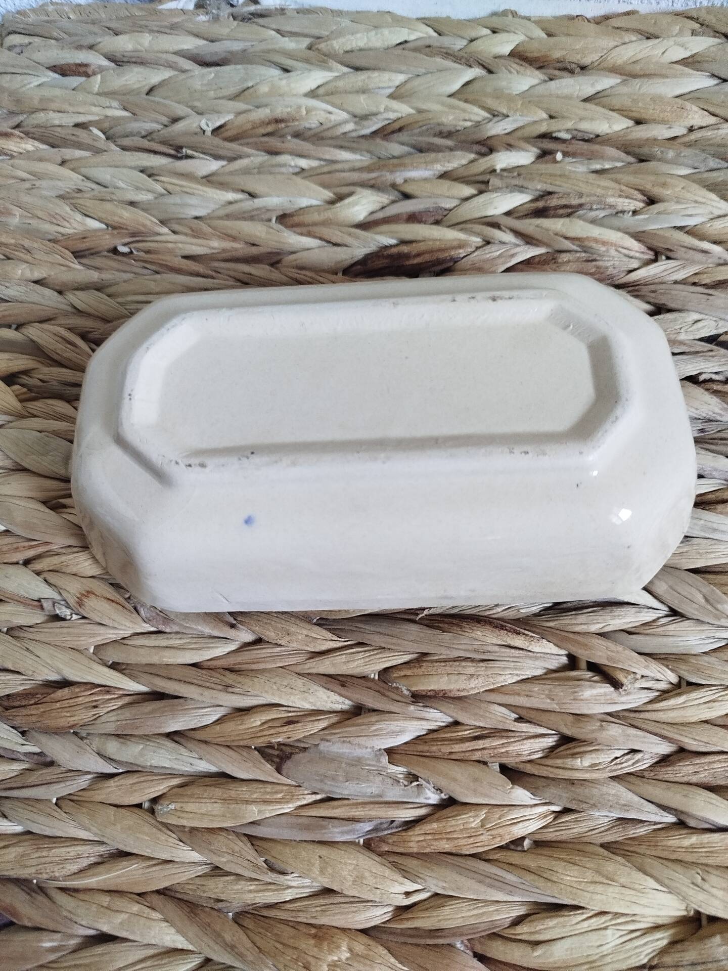 Handcrafted glazed ceramic bowl