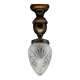 Lampe à pendentif de style Art Déco, Pologne, années 1950