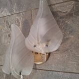 Antique Murano Double Wall Sconces Pair