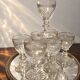 7p. Glasses Saint Louis Trianon model