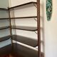 Mid century modern dutch corner wall unit