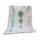 Traditional hand-woven Berber rug