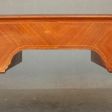 Plated style Louis XVI mahogany desk