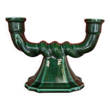 Gien earthenware candle holder