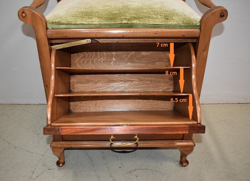 Stool, magazine rack 1900/1920