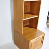 Teak bookcase Skandi Design 70s shelf 4