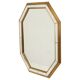 Grand miroir octogonal Deknudt, style Hollywood Regency