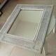 Vintage Boho rattan mirror from the 60s/70s 73*61 cm