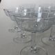 Set of 11 cups to serious champagne edged swirls white