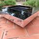 Shilling mirrored coffee table by Ausenda, Baldo Grossi & Gavioli