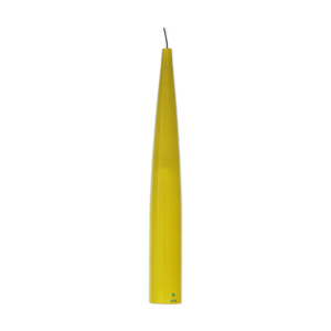 Flute lampjaune par Vistosi  1960