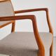 Ensemble de 2 fauteuils danois Niels O. Møller 65, design du XXe siècle