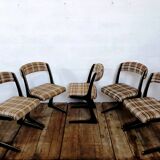 5 vintage chairs
