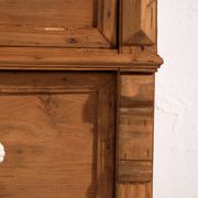 Antique solid pine chest of drawers – European rustic furniture – circa 1900