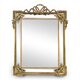 Miroir en bois doré à parecloses époque Napoléon III