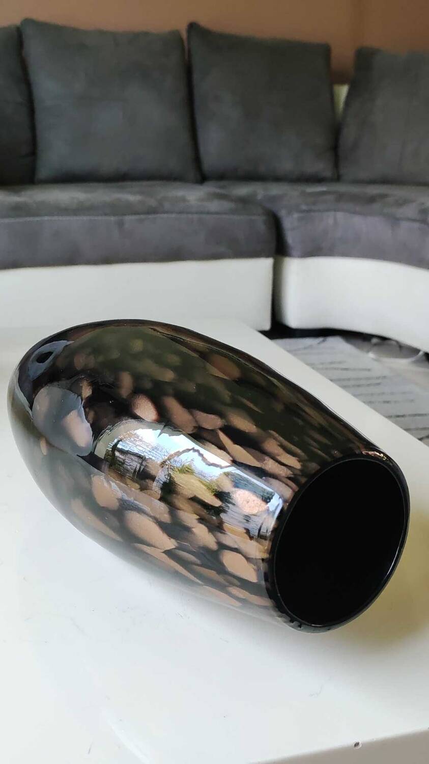 Venetian Murano blown glass vase by Carlo Nason, 1960s