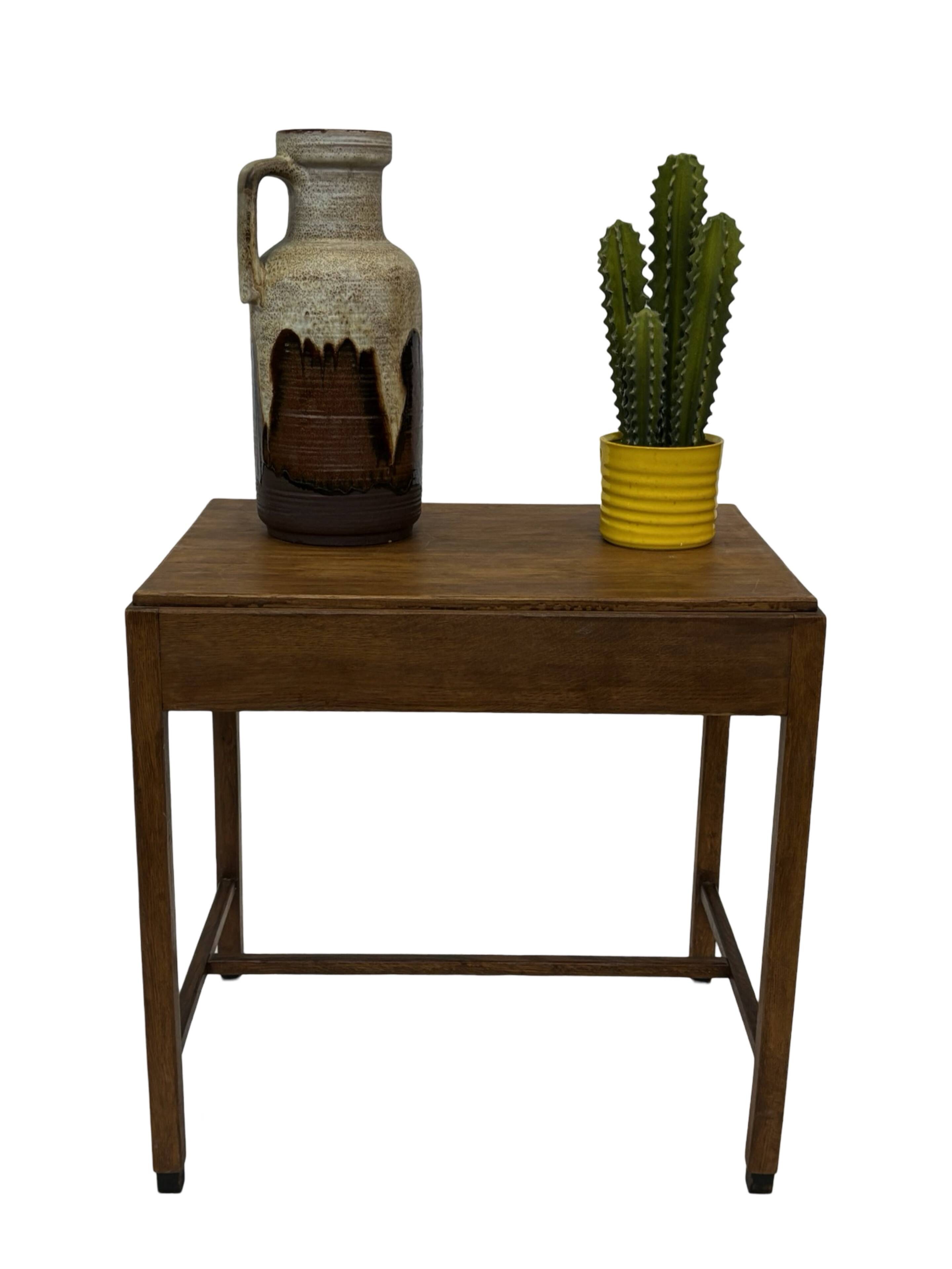 Art Deco Amsterdam School side table hall table