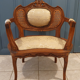 Convertible armchair, Rocaille, Louis XV style, early twentieth century.