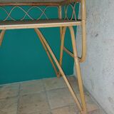 Vintage rattan desk