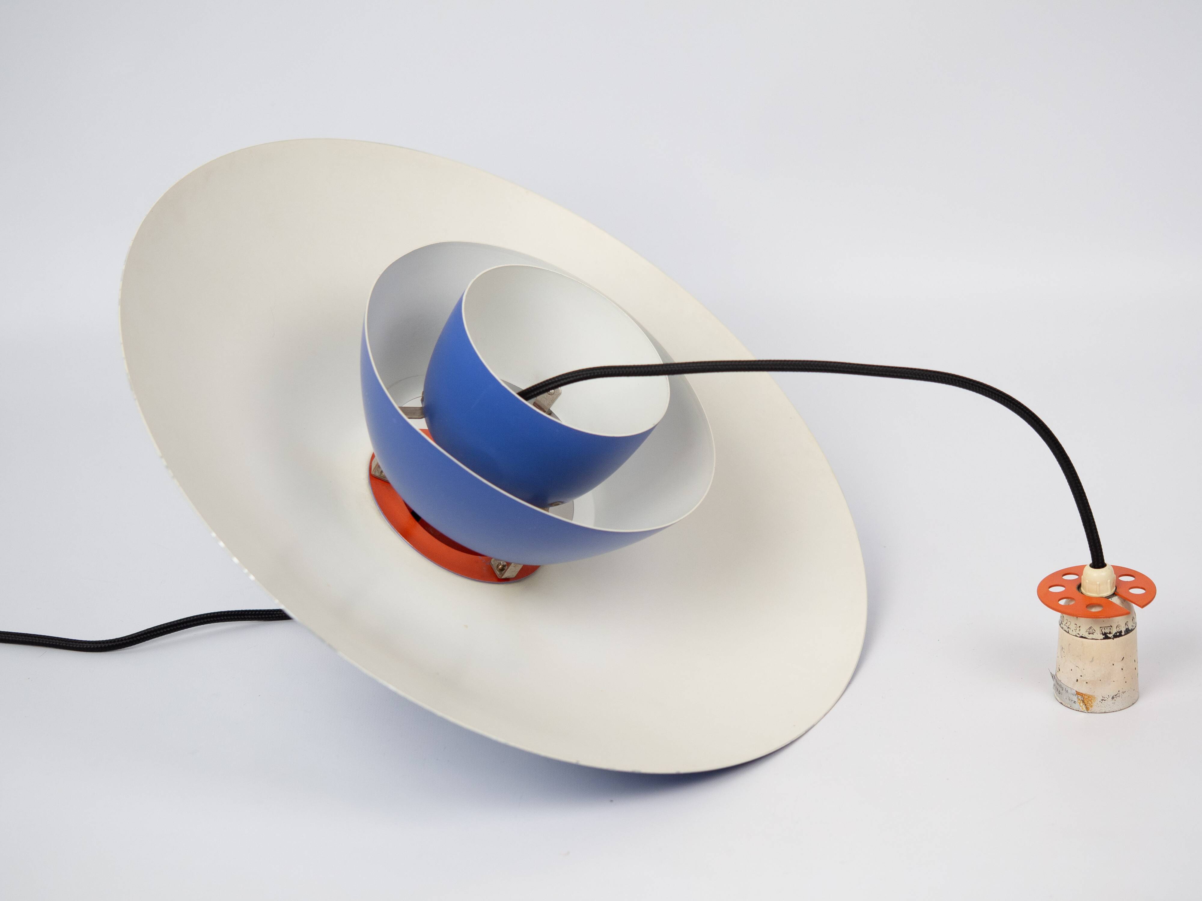 Danish vintage pendant lamp PH 4/3 by Poul Henningsen, Louis Poulsen, 1966
