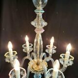 large Murano glass chandelier Venice.