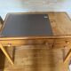 Bureau art deco 108x60 3 tiroirs dessus cuir à changer