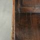 Antique English wooden bench / hall bench from the early 18th century