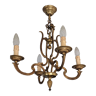 Louis XVI style chandelier with four branches