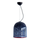 Suspension en verre de Murano "Neverino" de Vistosi - Gae Aulenti, Italie, 1970