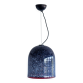 Suspension en verre de Murano "Neverino" de Vistosi - Gae Aulenti, Italie, 1970