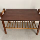 Compass-footed coffee table