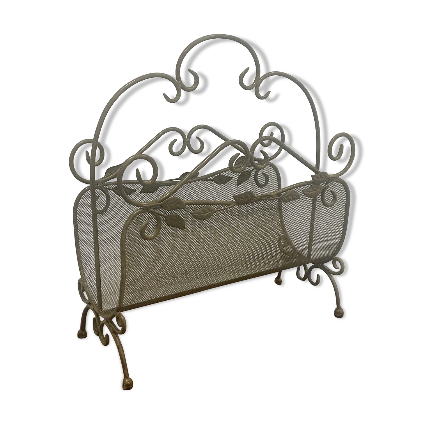 Vintage magazine holder