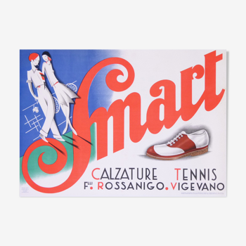 Grafoche 1934 smart calzature tennis 70x99.5 cm affiche