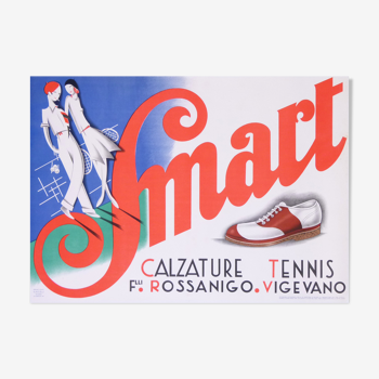 Grafoche 1934 smart calzature tennis 70x99,5 cm affiche