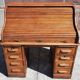 American "Roll Top" desk in oak.