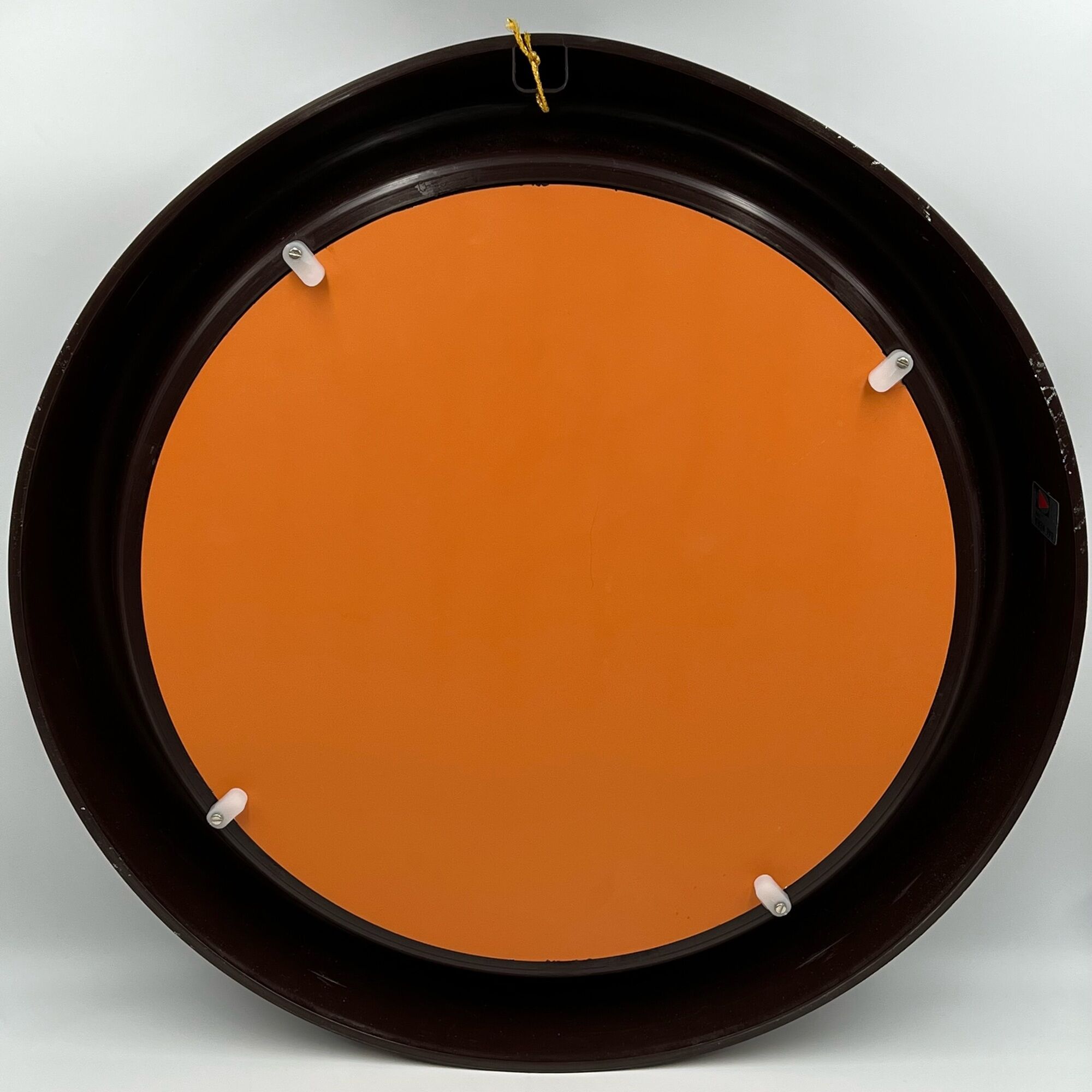 Dal Vera 70s space age mirror, plastic design made in Italy, 64x63 cm