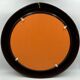 Dal Vera 70s space age mirror, plastic design made in Italy, 64x63 cm
