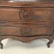 Meuble de maitrise en chêne sculpté Commode scriban XVIII siècle