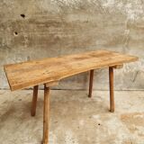 Antique butcher's table, work table, dining table, side table, oak
