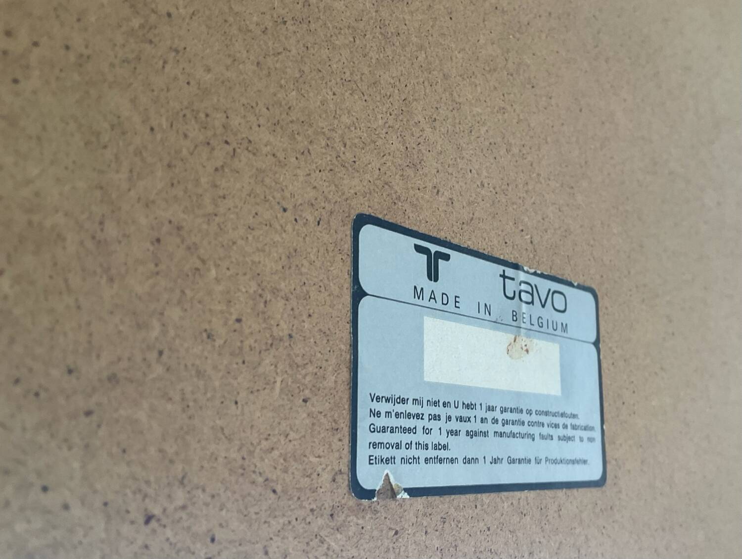 Tavo Belgium oval dining table, 1970s