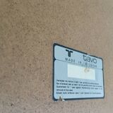 Tavo Belgium oval dining table, 1970s