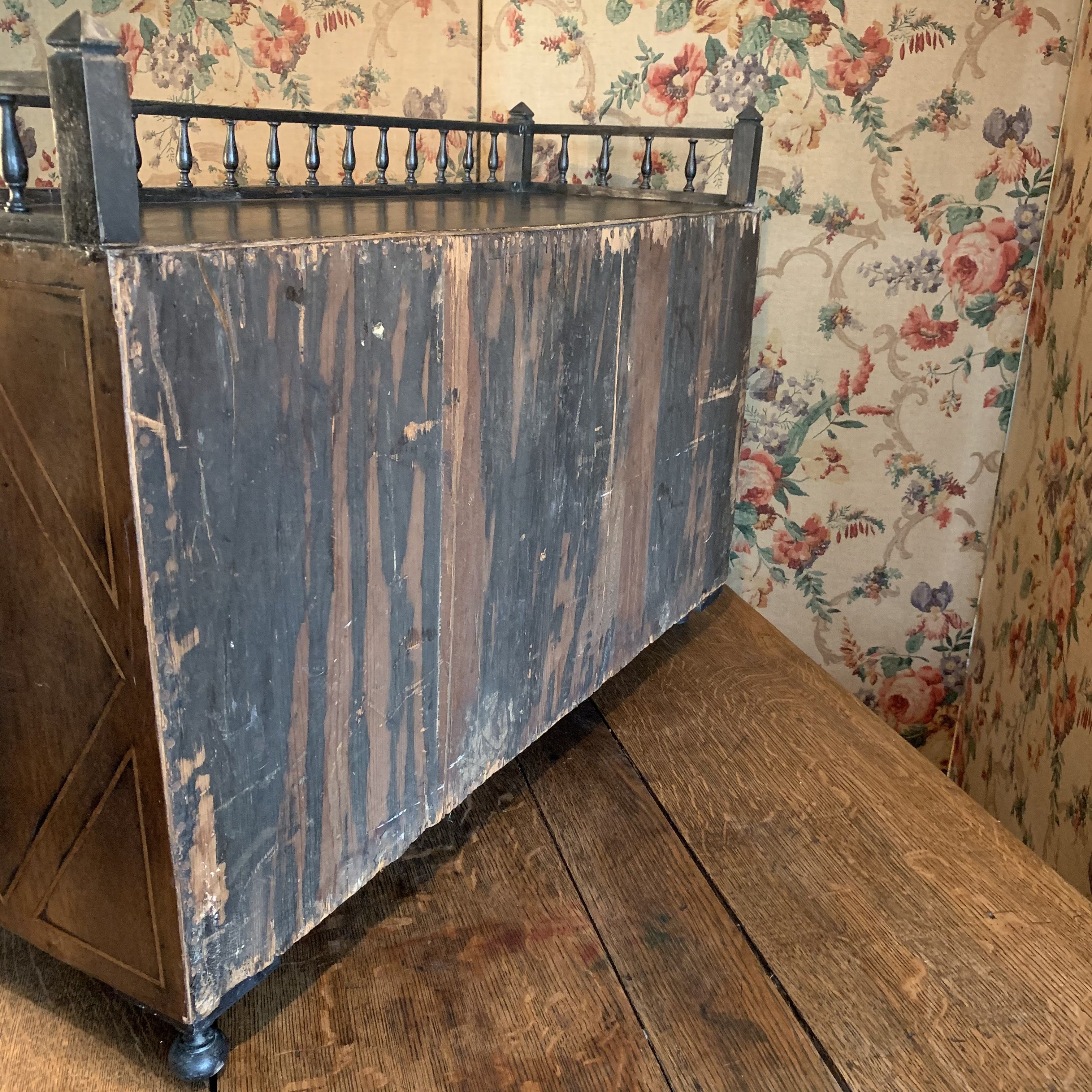 Antwerp cabinet to be laid in tortoiseshell and 17th century marquetry