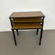 Vintage Artimeta Sidetables with reversibel top sixties