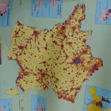 Affiche scolaire MDI La France sa population et structure de la population