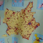 Affiche scolaire MDI La France sa population et structure de la population